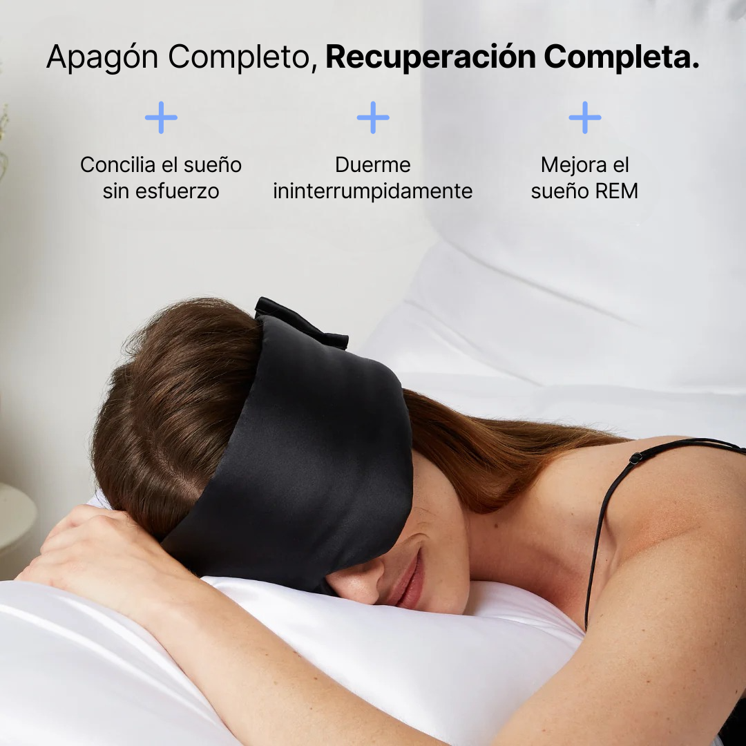 Antifaz de Seda Premium Negro