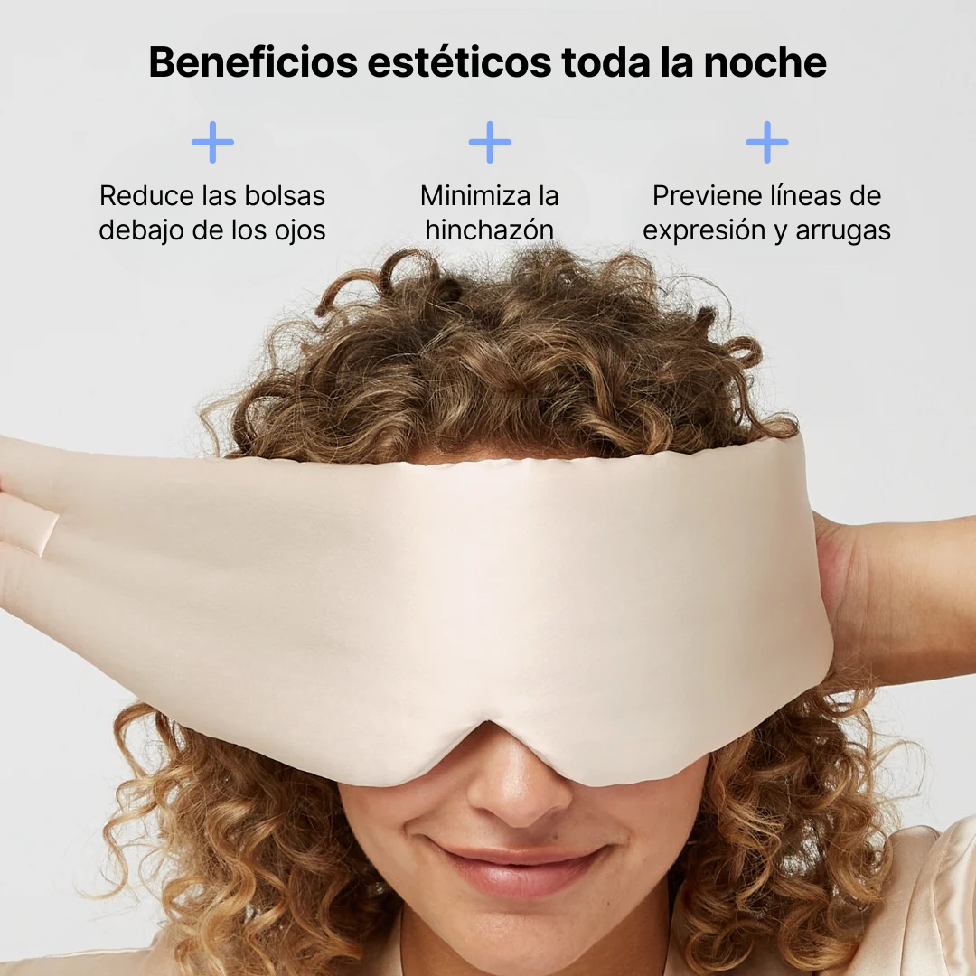 Antifaz de Seda Premium Blanco
