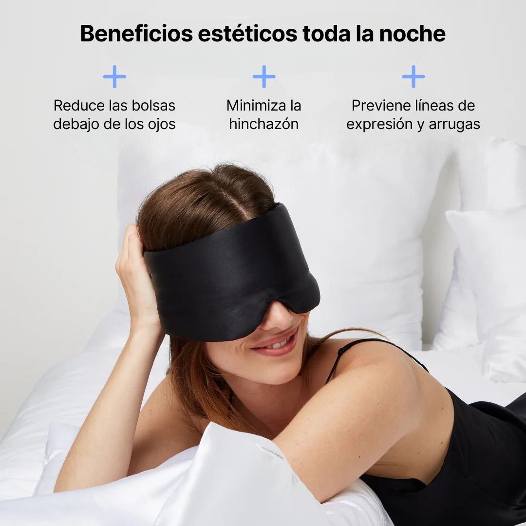 Antifaz de Seda Premium Negro