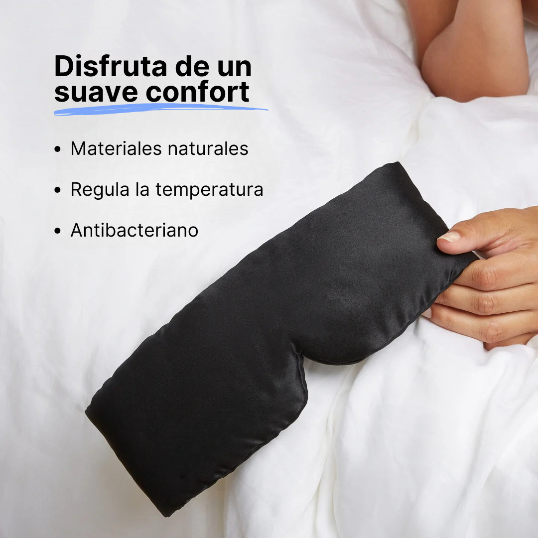 Antifaz de Seda Premium Negro