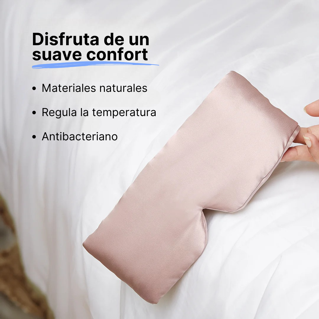 Antifaz de Seda Premium Rosa