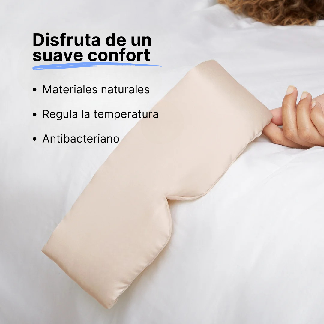 Antifaz de Seda Premium Blanco