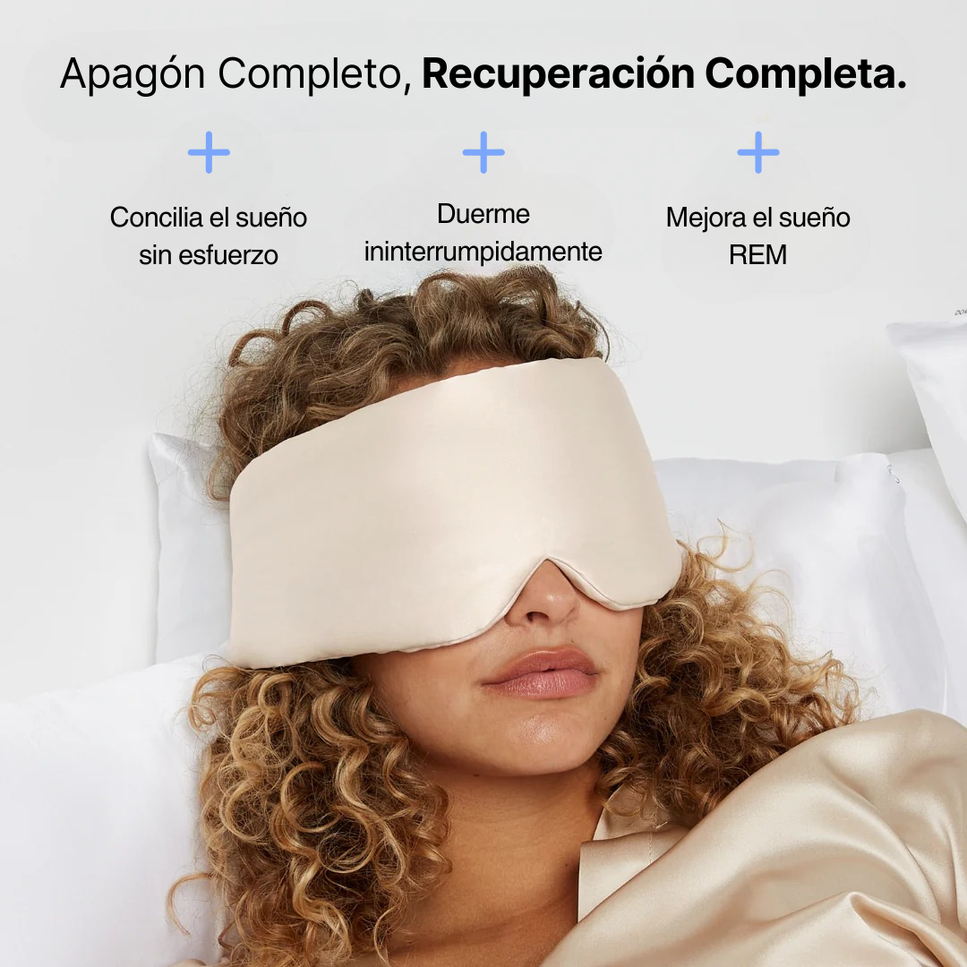 Antifaz de Seda Premium Blanco