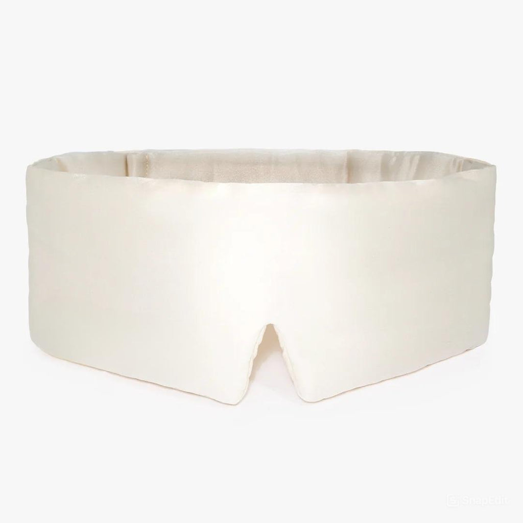 Antifaz de Seda Premium Blanco